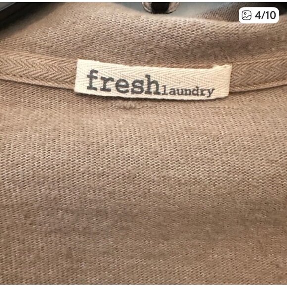 Fresh Laundry Womens XS Ruffled Open Cardigan - Picture 5 of 10